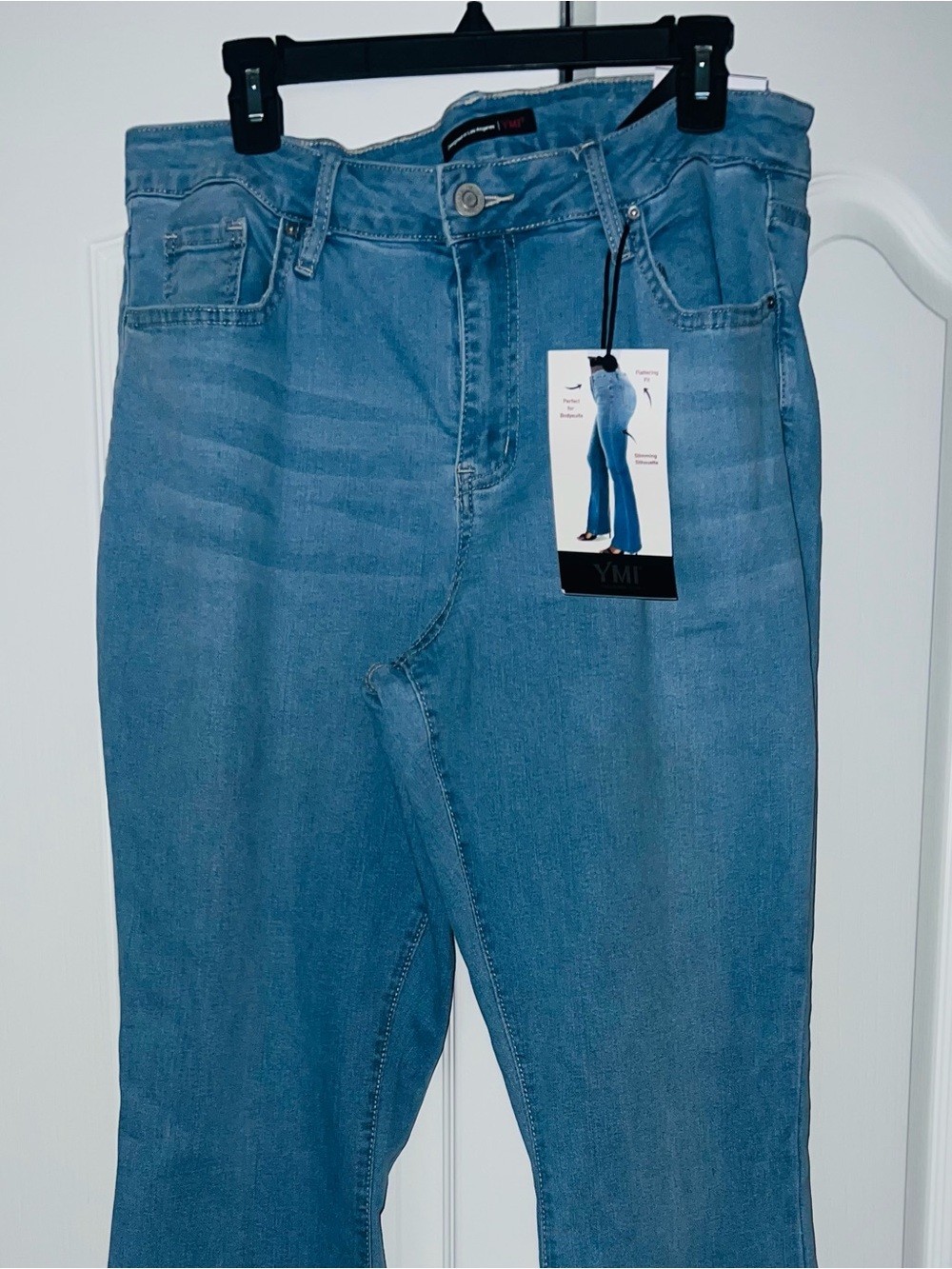 YMI Women’s Light Wash Bootcut Jeans